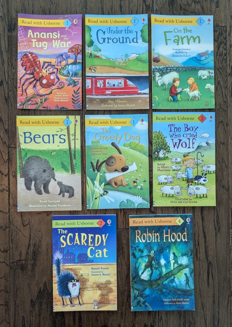 Read with Usborne Leveled Book Bundle